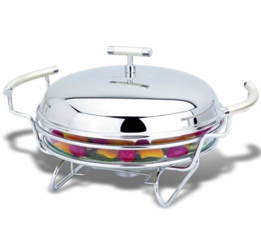 Chafing Dish Round 36x27x14cm Ilham Home Decorations